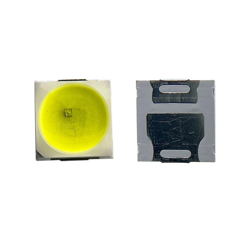 1W SMD LED 6V 5054 Tri-Color (365NM+395NM) Purple 365+395nm High Brightness Bi Color 5054 Mould Lens UV SMD LED for Nail Curing