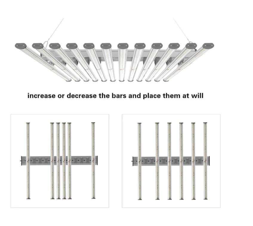 Top Selling 600W 660W 720W LED Grow Light Bar Plant Lighting for Medical Farm